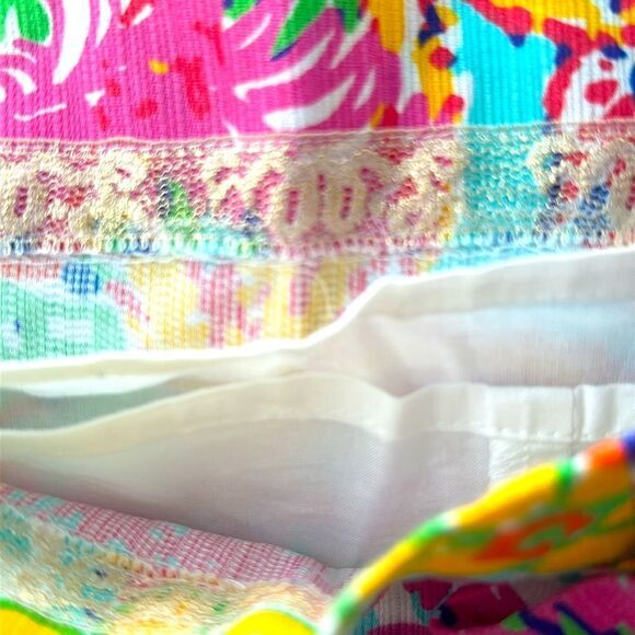 Lilly Pulitzer EMBER SHIFT DRESS Multi Fishing For Compliments - Picture 7 of 10